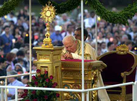 JohnPaulII CorpusChristiProcession